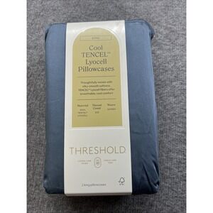 Threshold Cool‎ Tencel 2 King Pillowcases graphite King